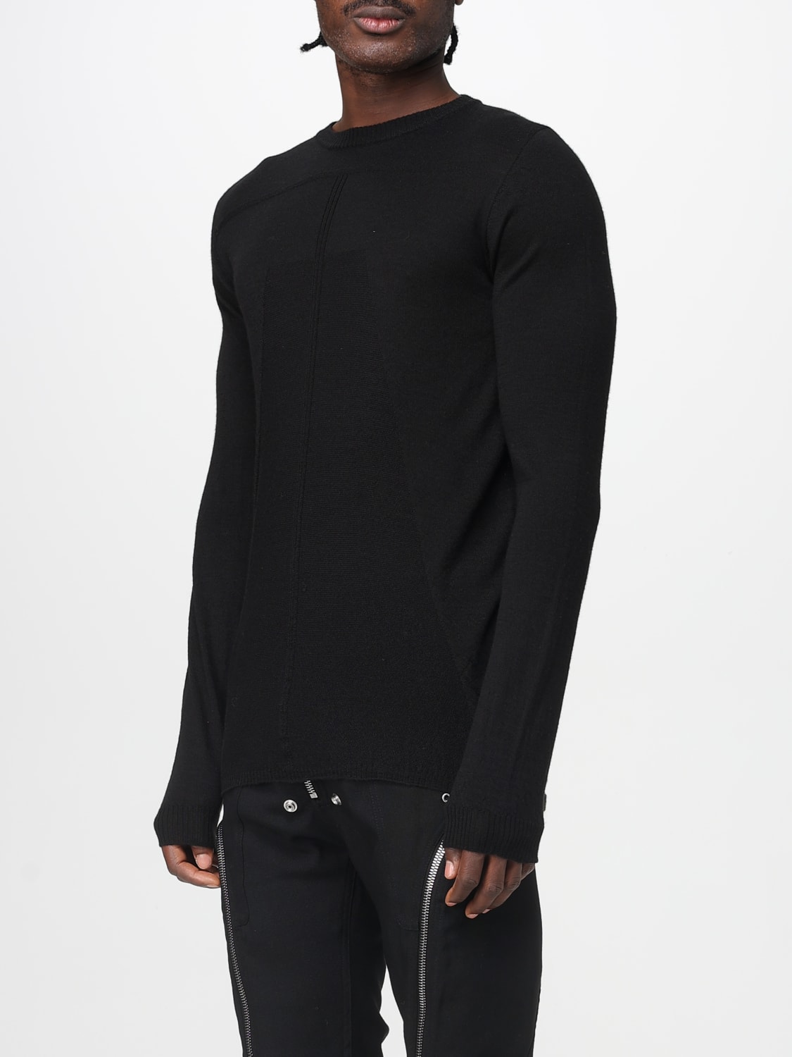 RICK OWENS PULLOVER: Strickjacke herren Rick Owens, Schwarz - Img 4