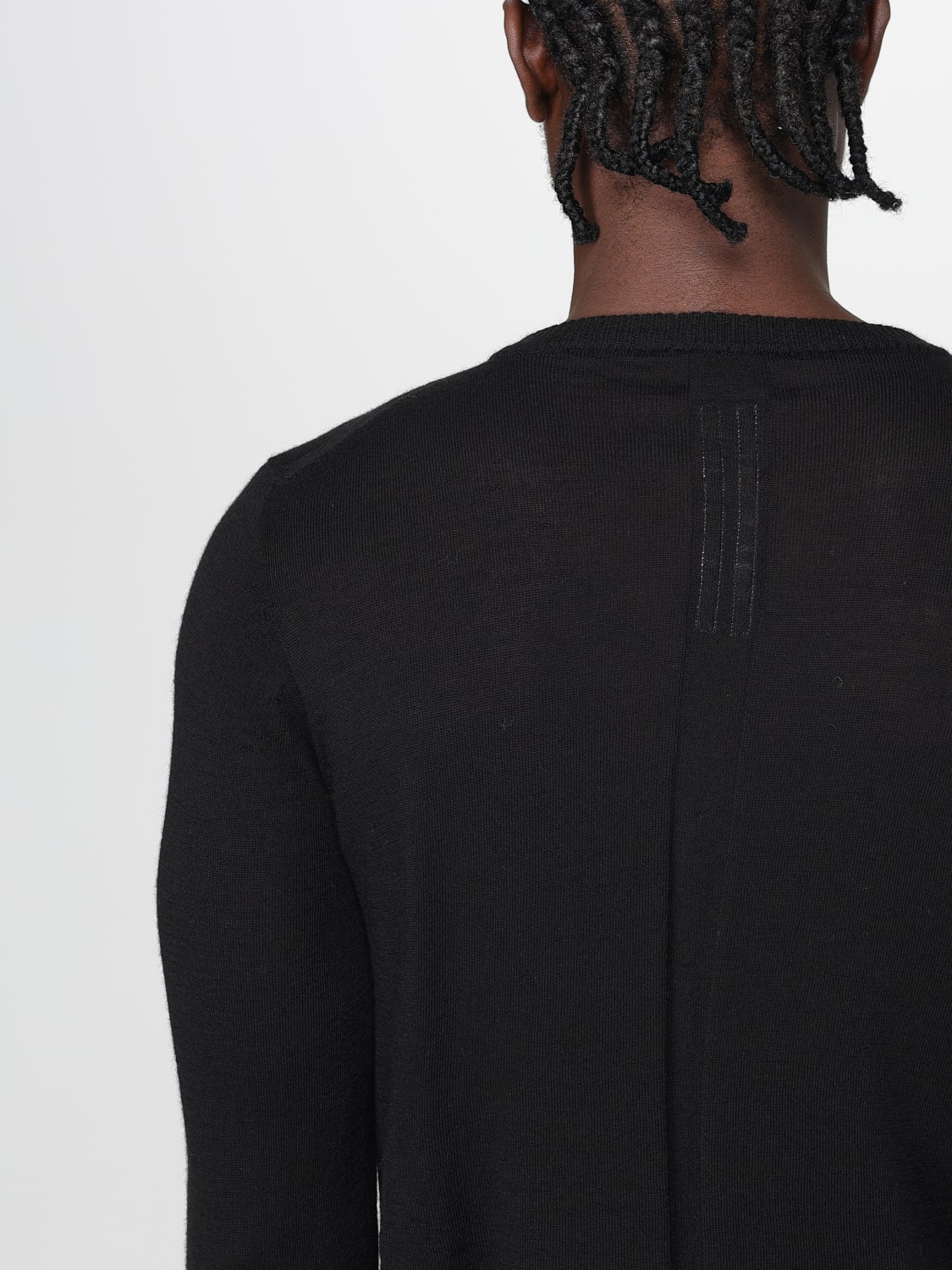RICK OWENS PULLOVER: Strickjacke herren Rick Owens, Schwarz - Img 5