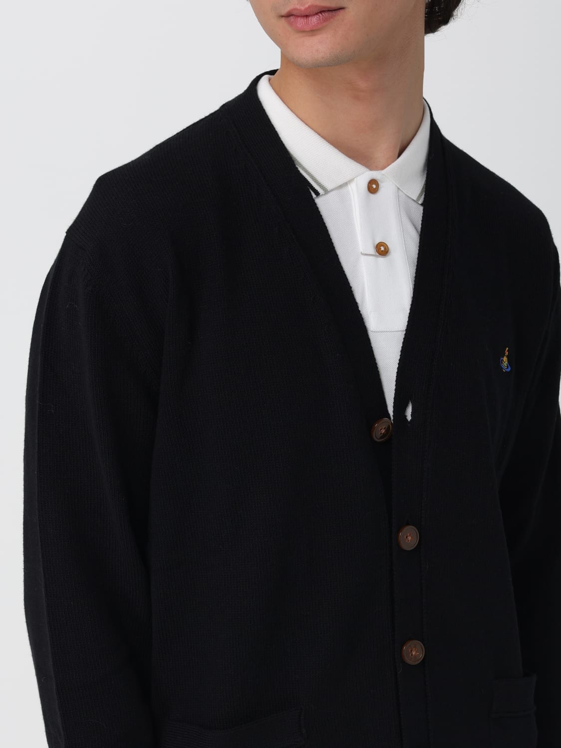 VIVIENNE WESTWOOD PULLOVER: Pullover herren Vivienne Westwood, Schwarz - Img 5