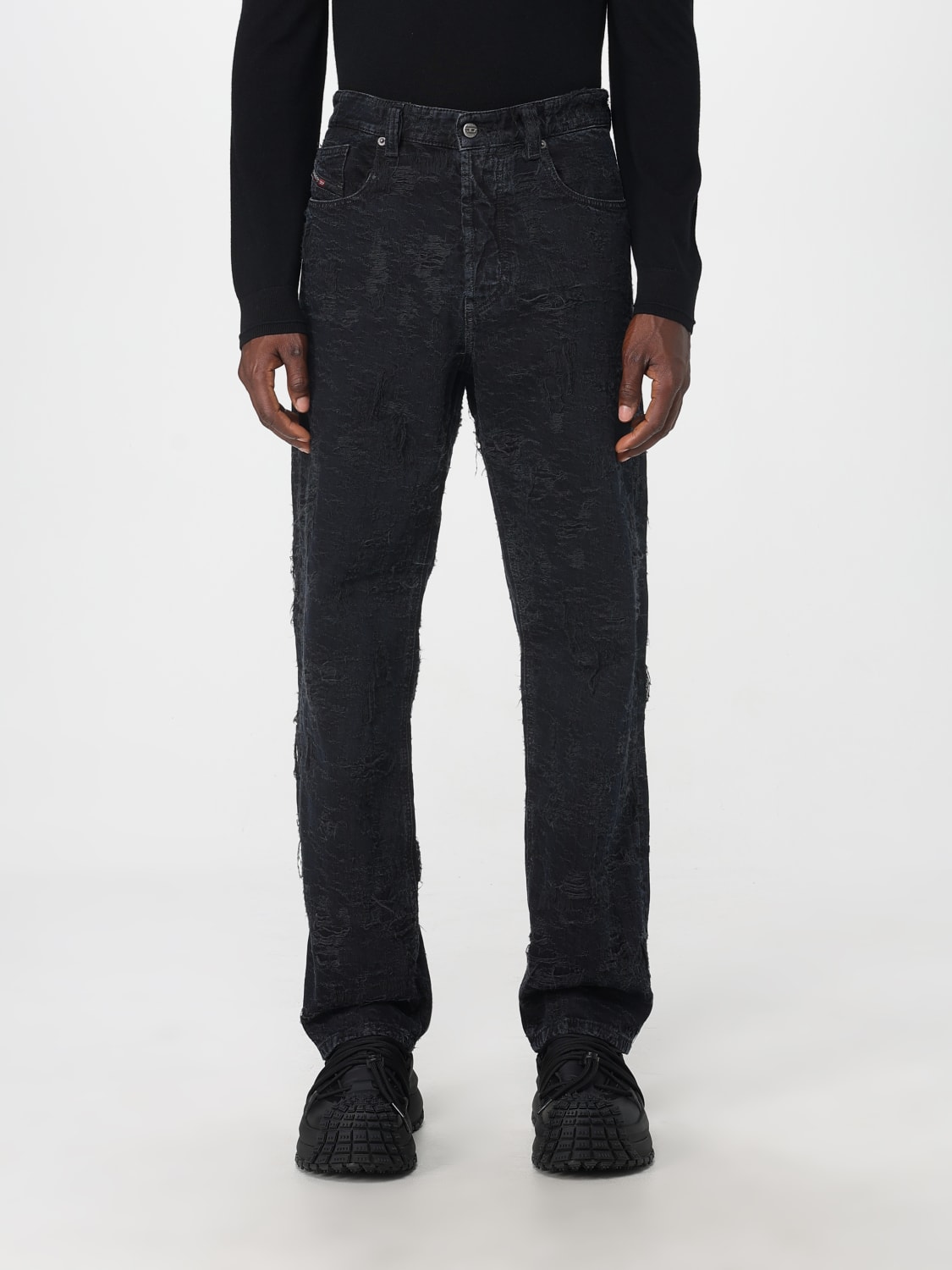 DIESEL JEANS: Jeans hombre Diesel, Negro - Img 1