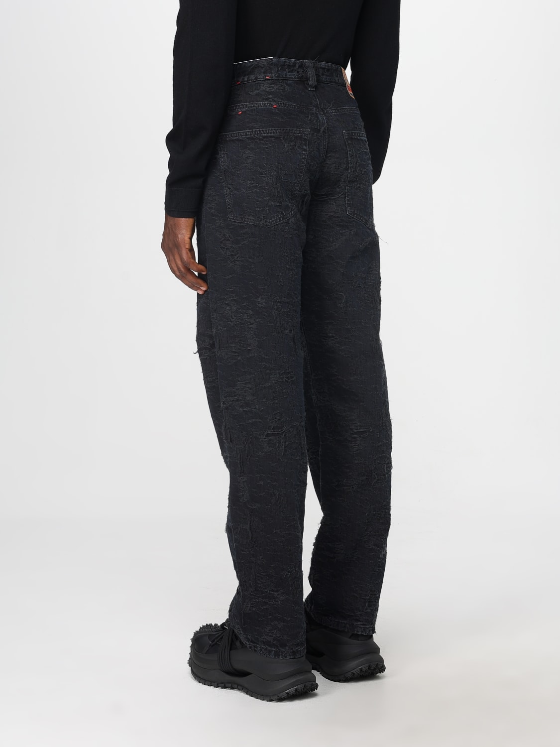 DIESEL JEANS: Jeans hombre Diesel, Negro - Img 2