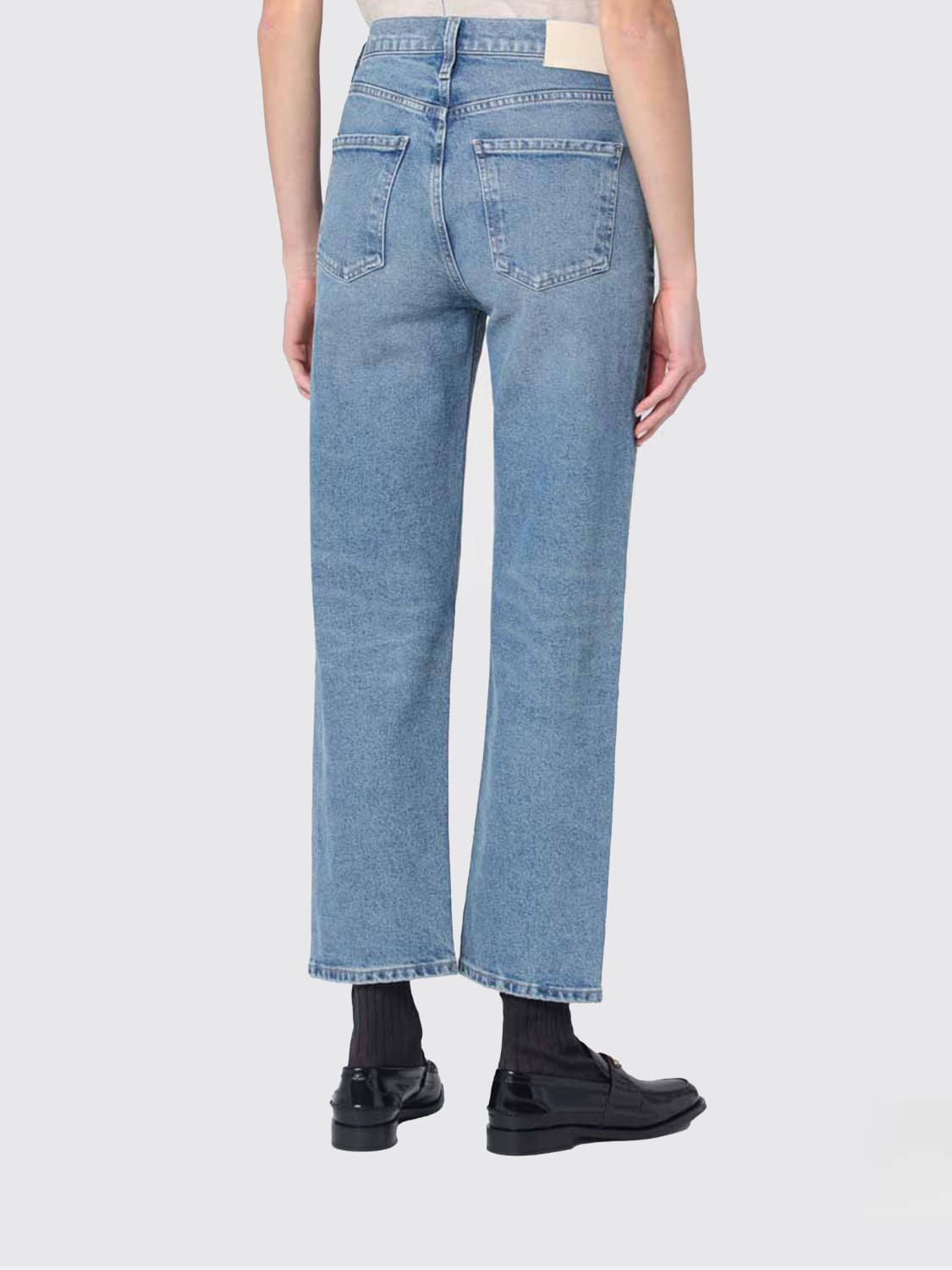 CITIZENS OF HUMANITY JEANS: Jeans cropped Citizens Of Humanity in denim , Denim - Img 3