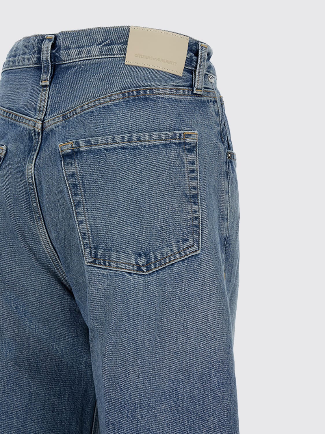 CITIZENS OF HUMANITY 牛仔裤: 牛仔裤 女士 Citizens Of Humanity, 牛仔布 - Img 3