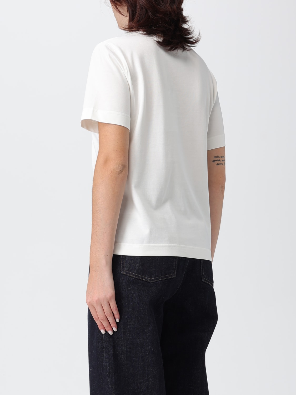 BURBERRY T-SHIRT: T-shirt woman Burberry, White - Img 3