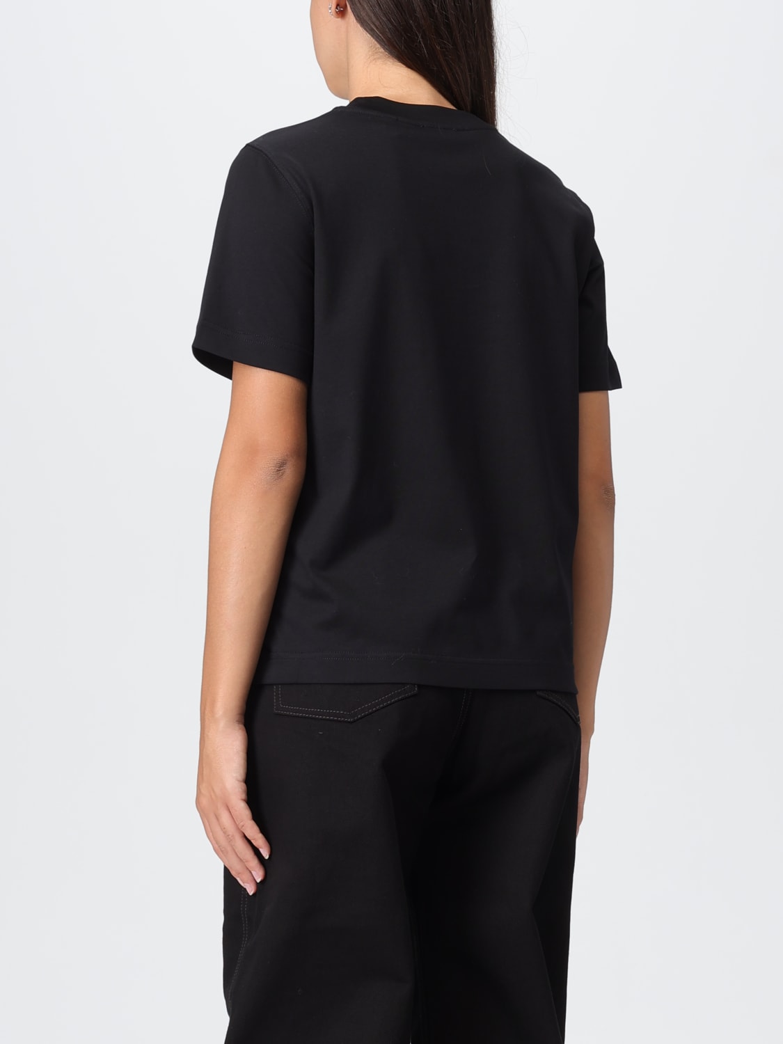 BURBERRY T-SHIRT: T-shirt woman Burberry, Black - Img 3