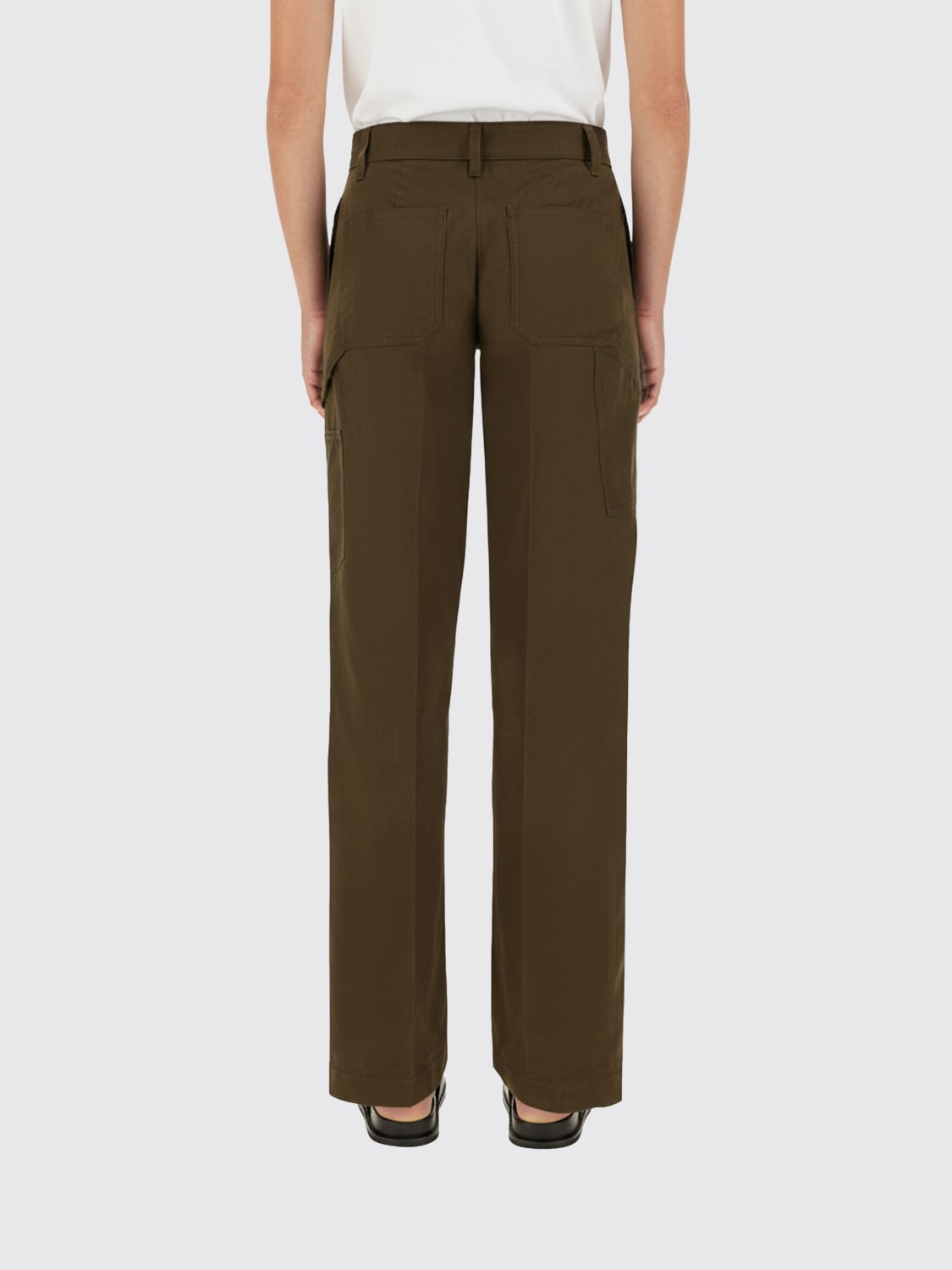 TORY BURCH PANTALON: Pantalon femme Tory Burch, Vert - Img 3