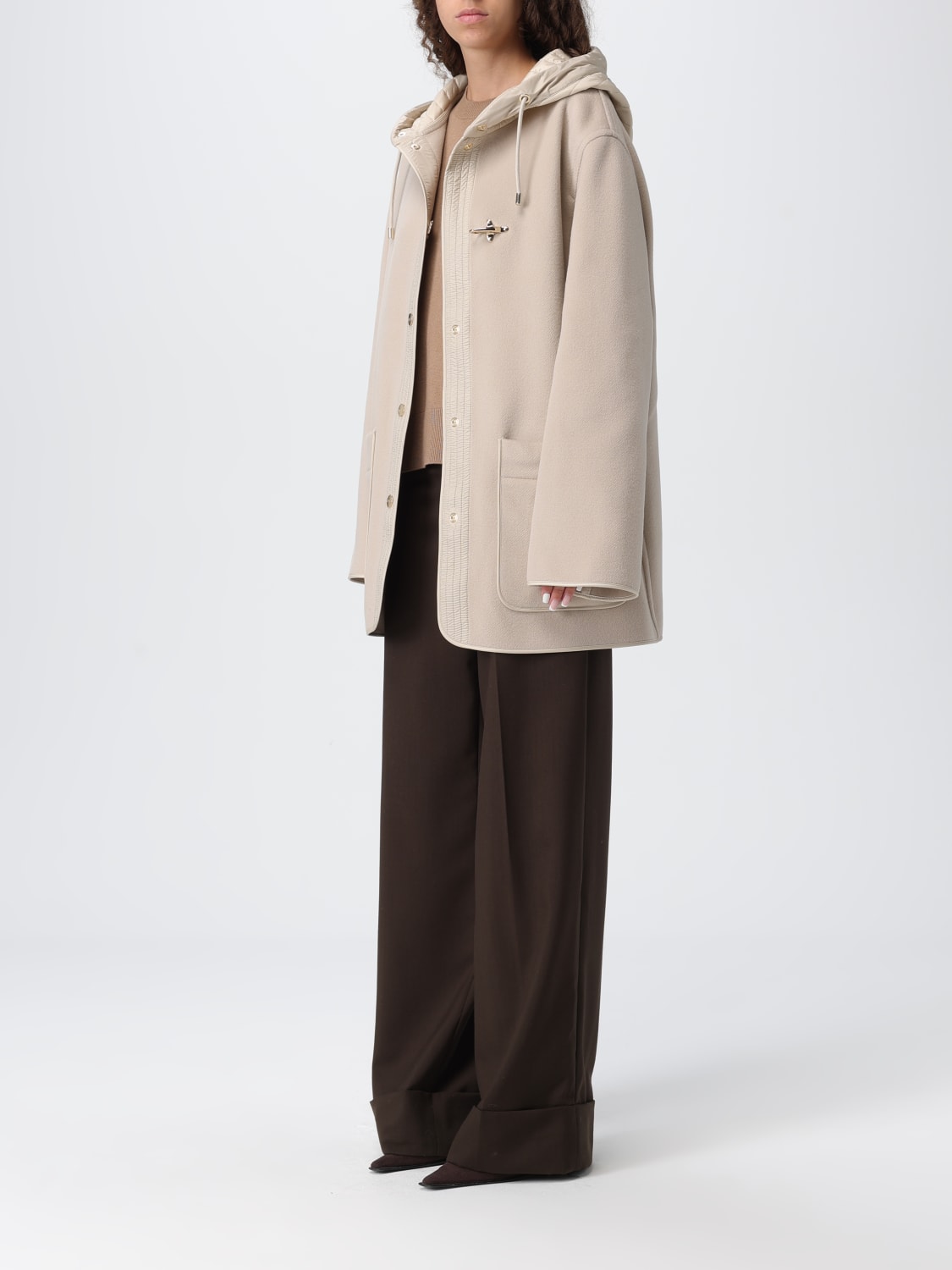 FAY COAT: Jacket woman Fay, Beige - Img 3