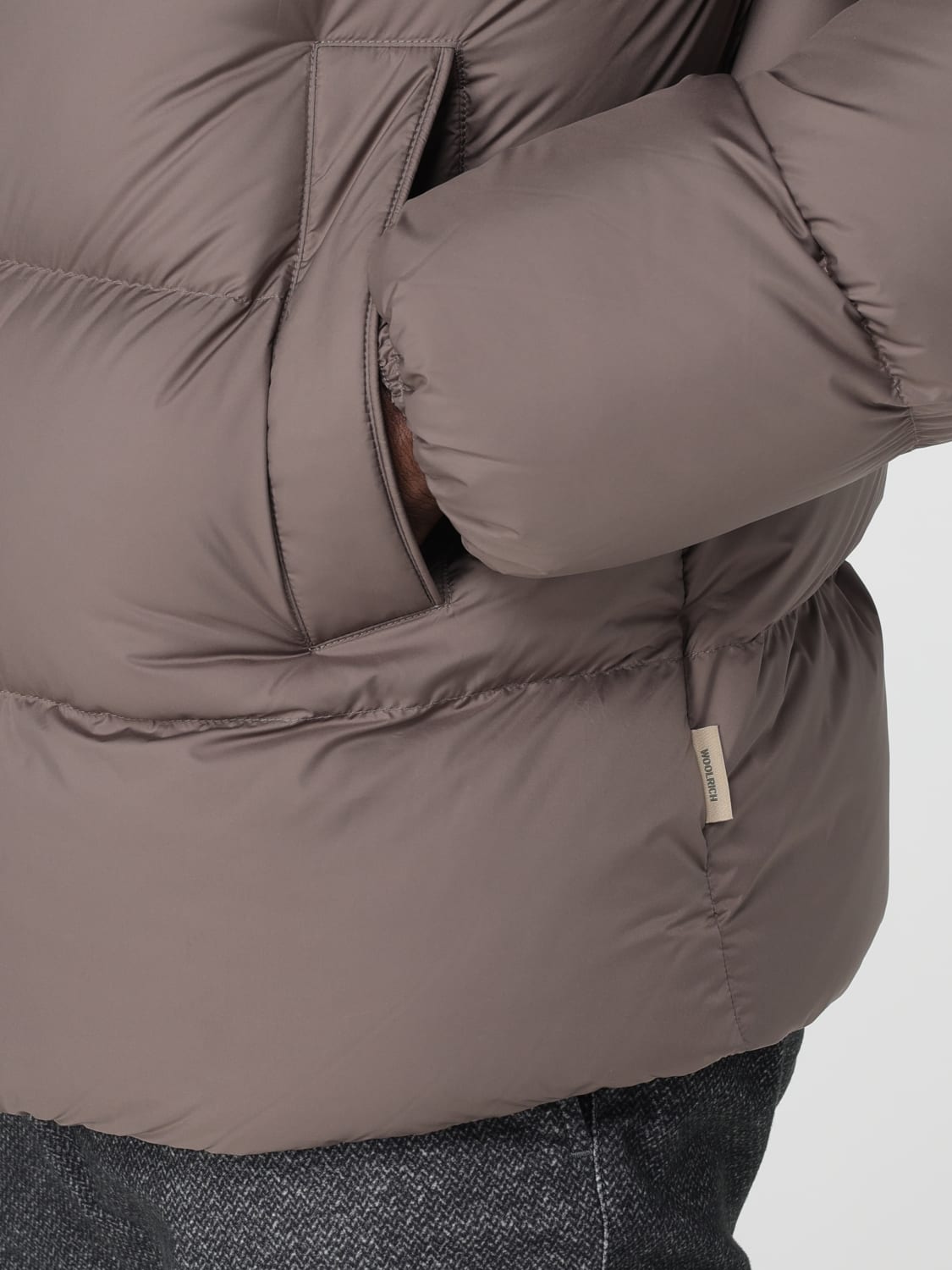 WOOLRICH JACKET: Jacket men Woolrich, Beige - Img 4