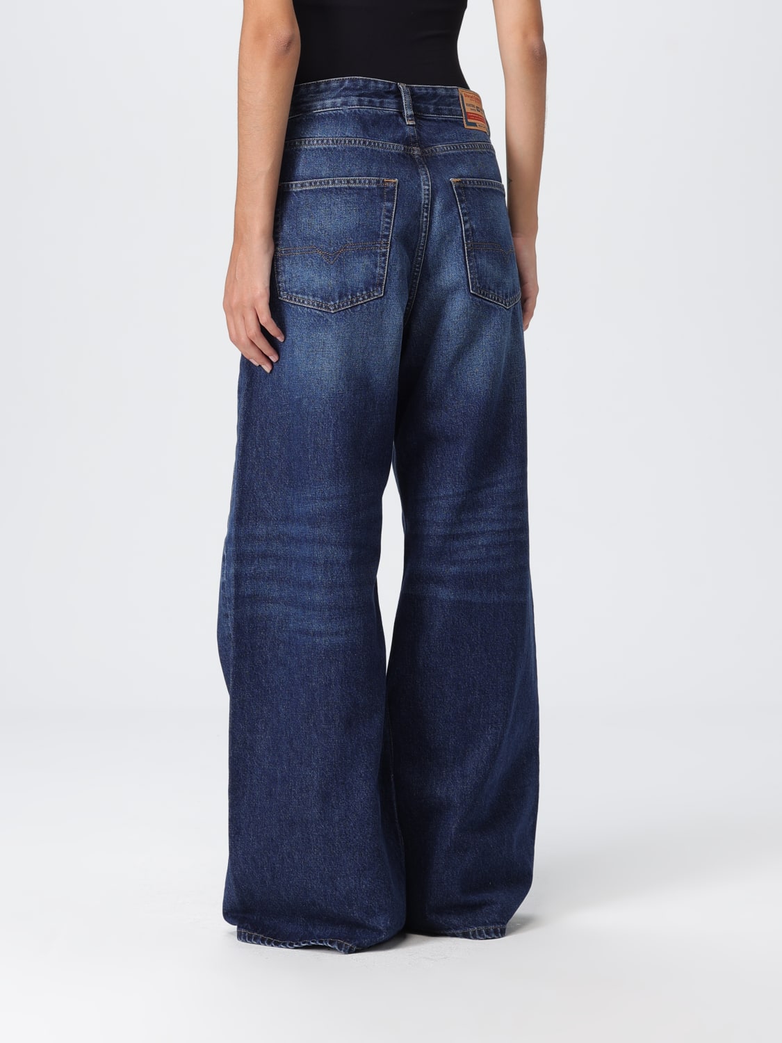 DIESEL VAQUEROS: Vaquero mujer Diesel, Azul Oscuro - Img 2