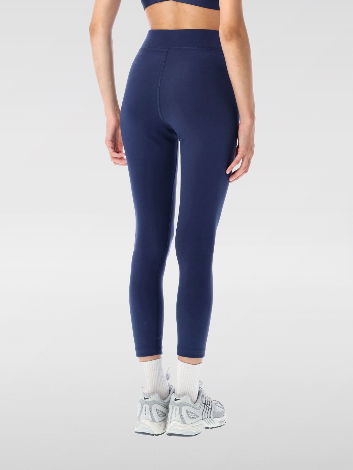 NIKE PANTALONI: Leggings Nike in misto cotone , Blue - Img 2