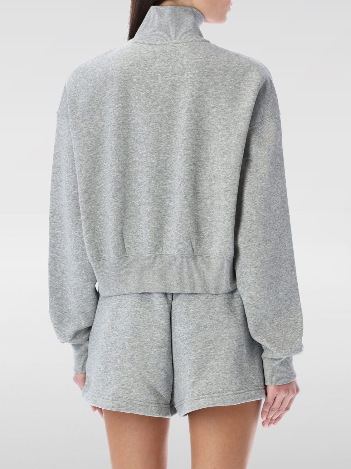 NIKE SWEATSHIRT: Sweatshirt woman Nike, Grey - Img 2