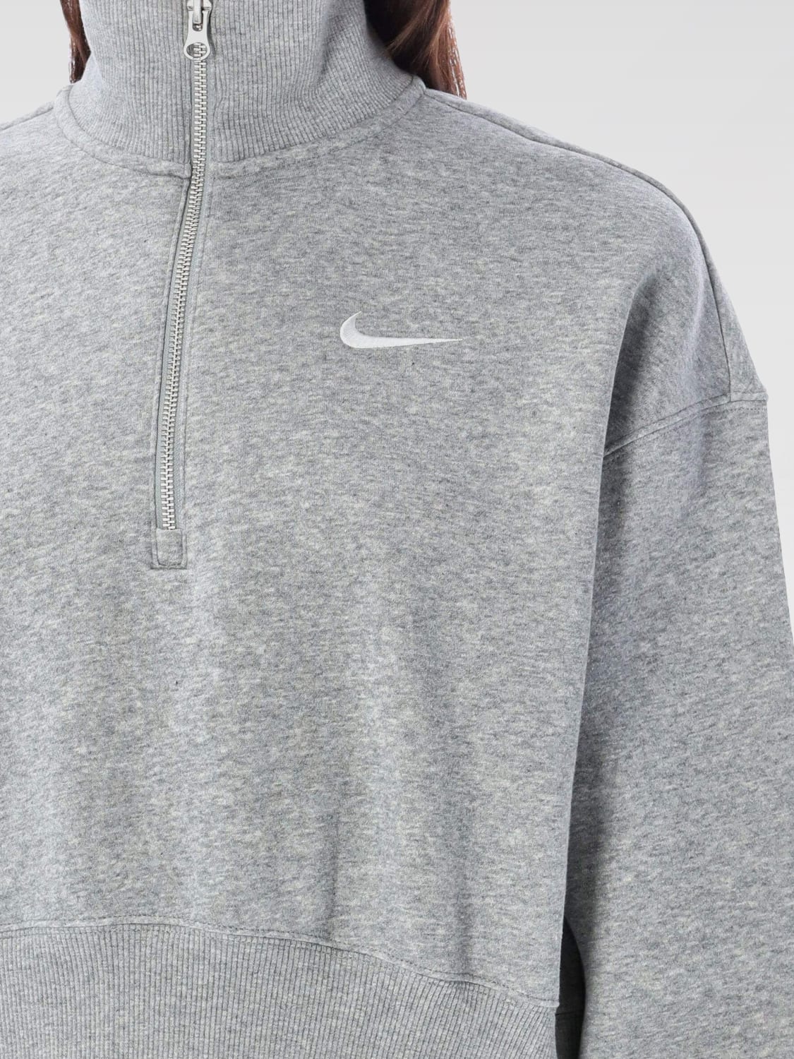 NIKE SWEATSHIRT: Sweatshirt woman Nike, Grey - Img 3
