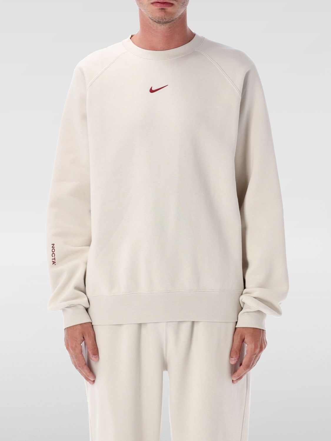 NIKE SWEATSHIRT: Sweatshirt men Nike, White - Img 1