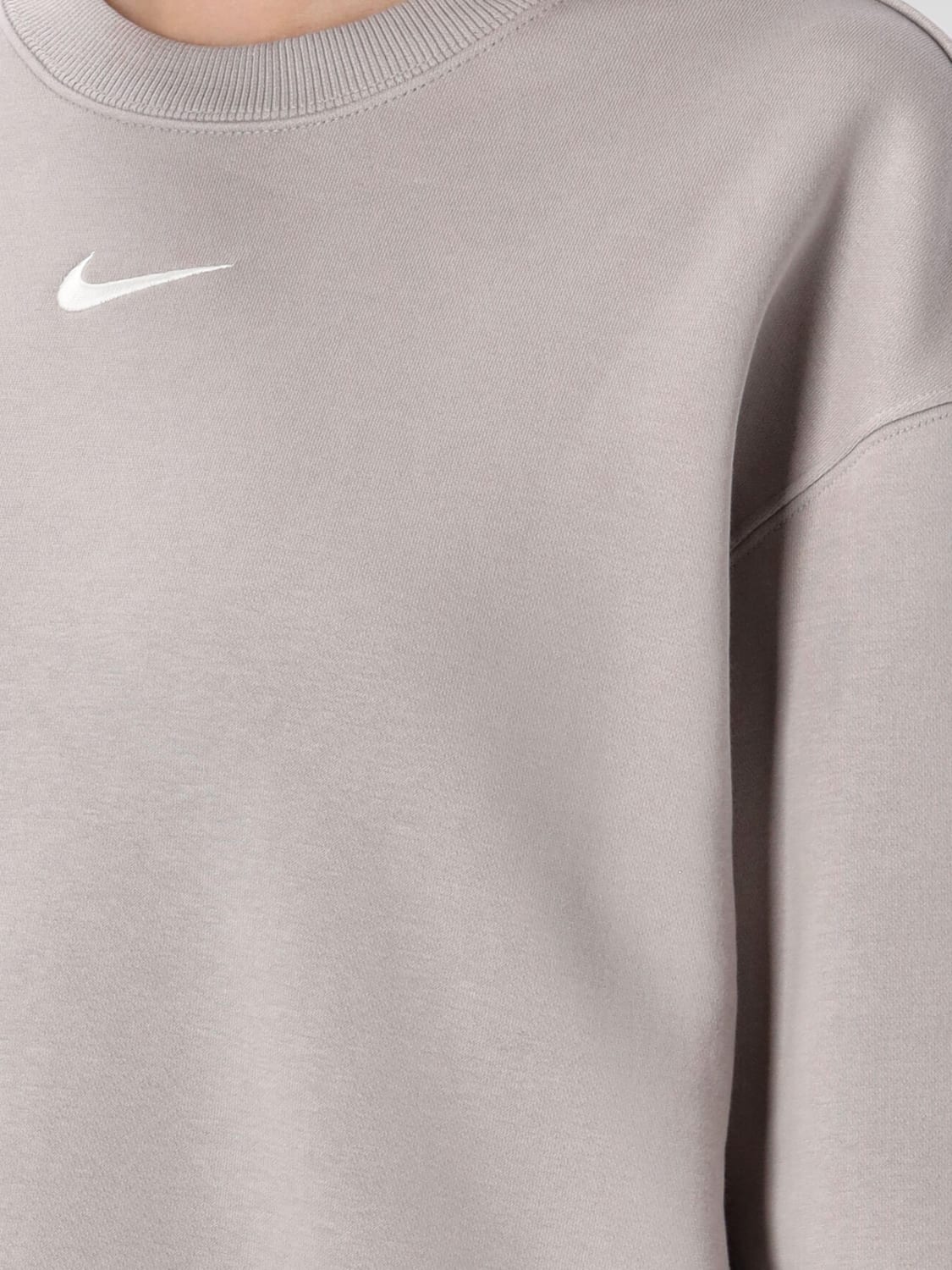 NIKE SWEATSHIRT: Sweatshirt woman Nike, Grey - Img 3