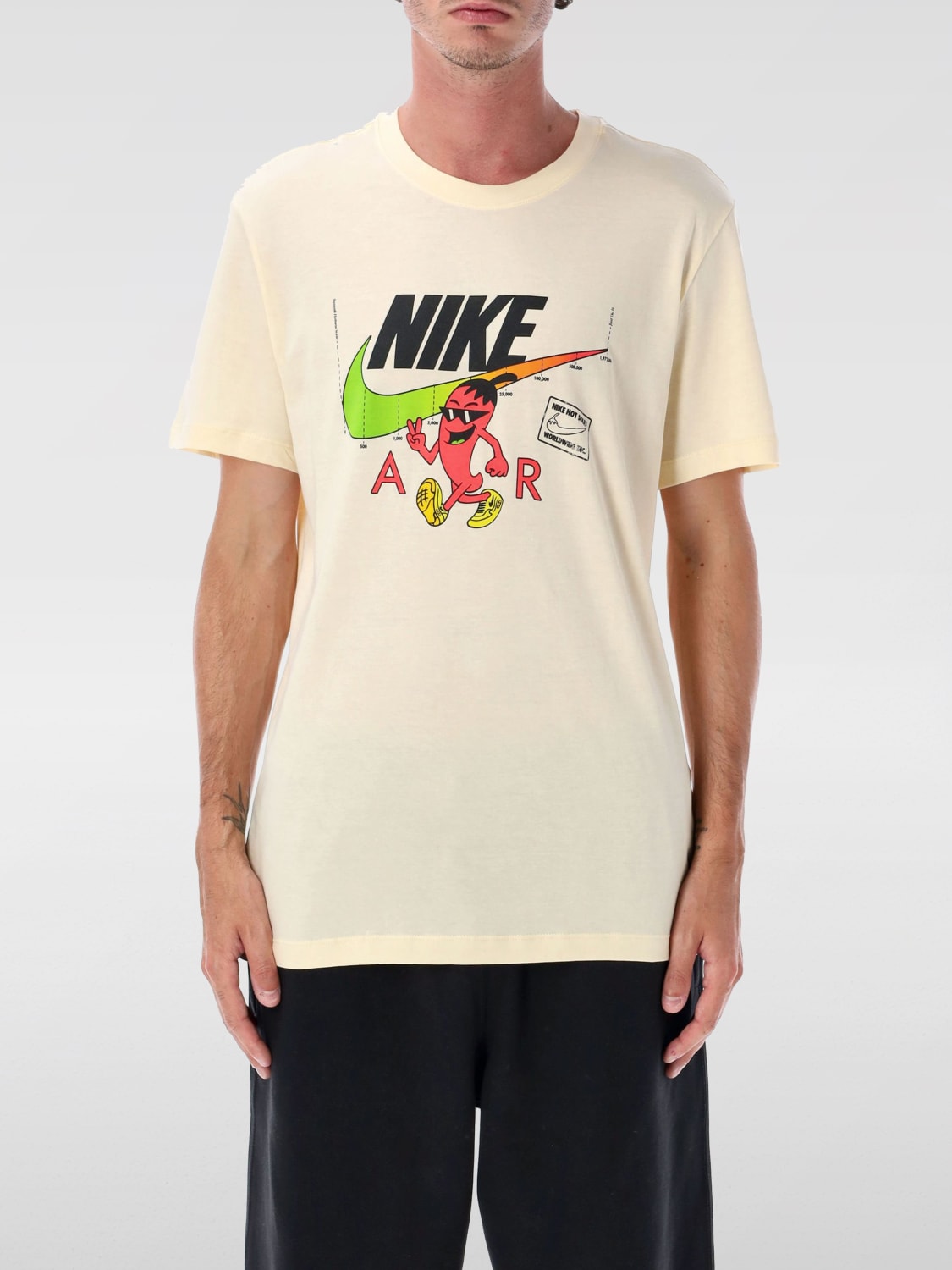 NIKE T-SHIRT: T-shirt men Nike, White - Img 1