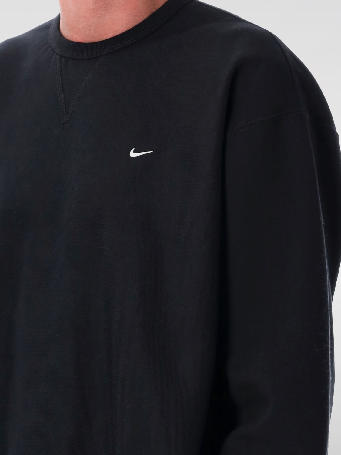 NIKE SWEATSHIRT: Sweatshirt men Nike, Black - Img 3