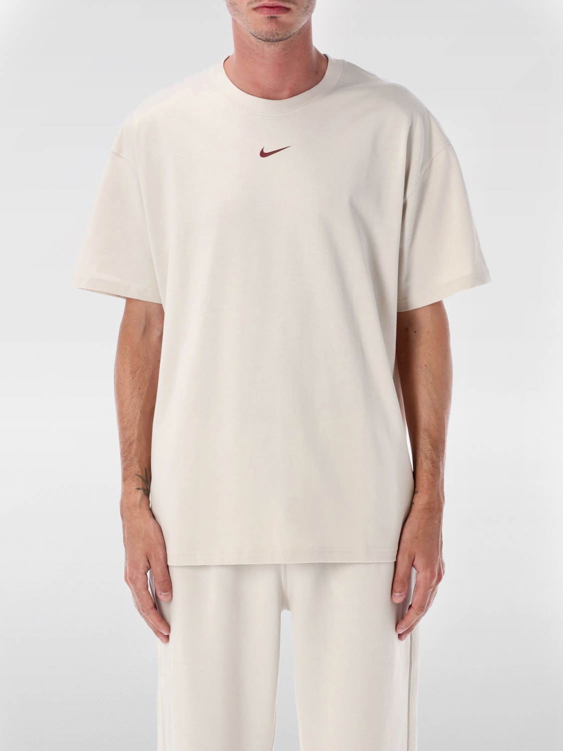 NIKE T-SHIRT: T-shirt herren Nike, Yellow Cream - Img 1