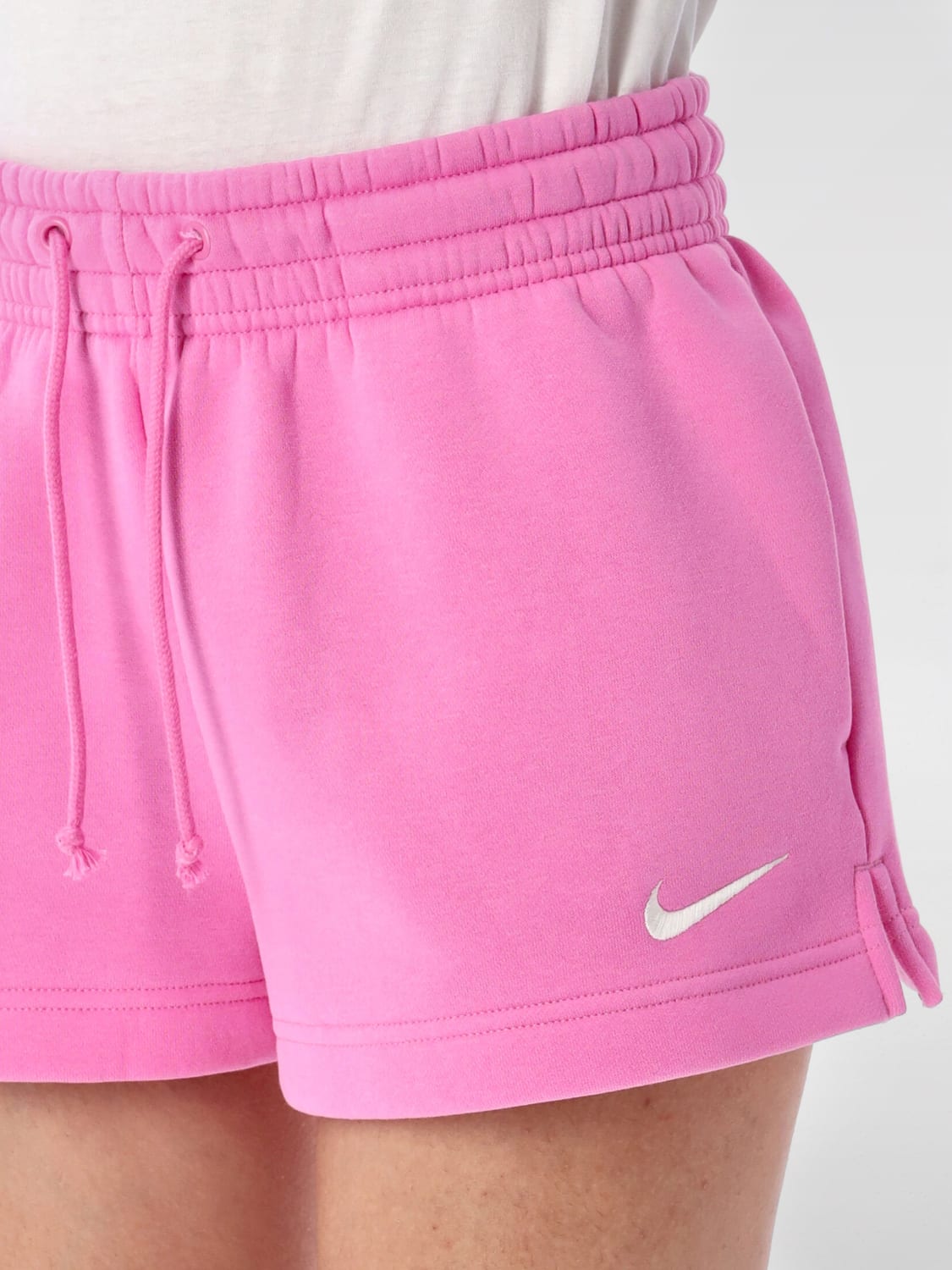 NIKE PANTALONES CORTOS: Pantalòn cortos mujer Nike, Rosa - Img 3