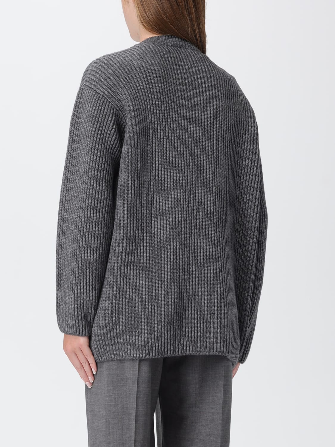 MSGM SWEATER: Cardigan woman MSGM, Grey - Img 3