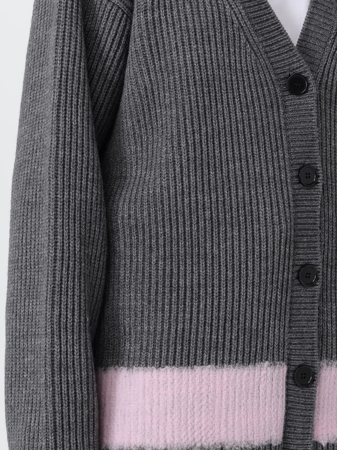 MSGM SWEATER: Cardigan woman MSGM, Grey - Img 5