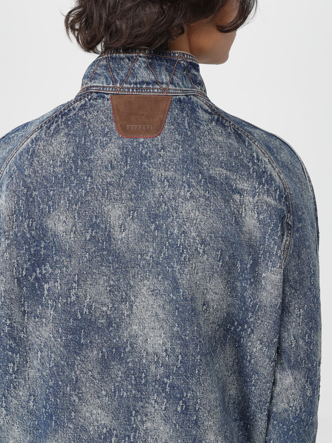 FERRARI JACKET: Jacket men Ferrari, Denim - Img 4
