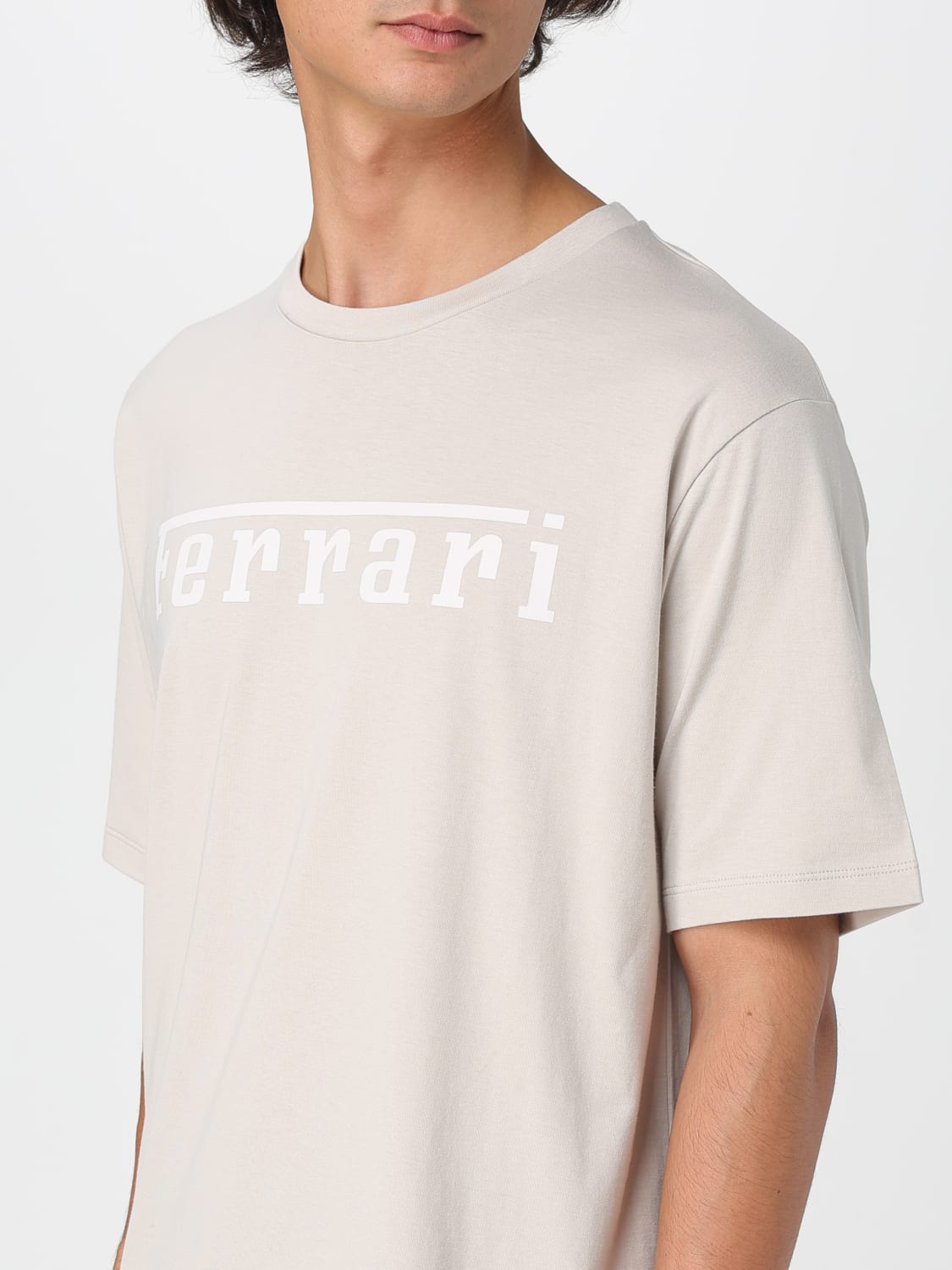 FERRARI T-SHIRT: T-shirt men Ferrari, Grey - Img 3