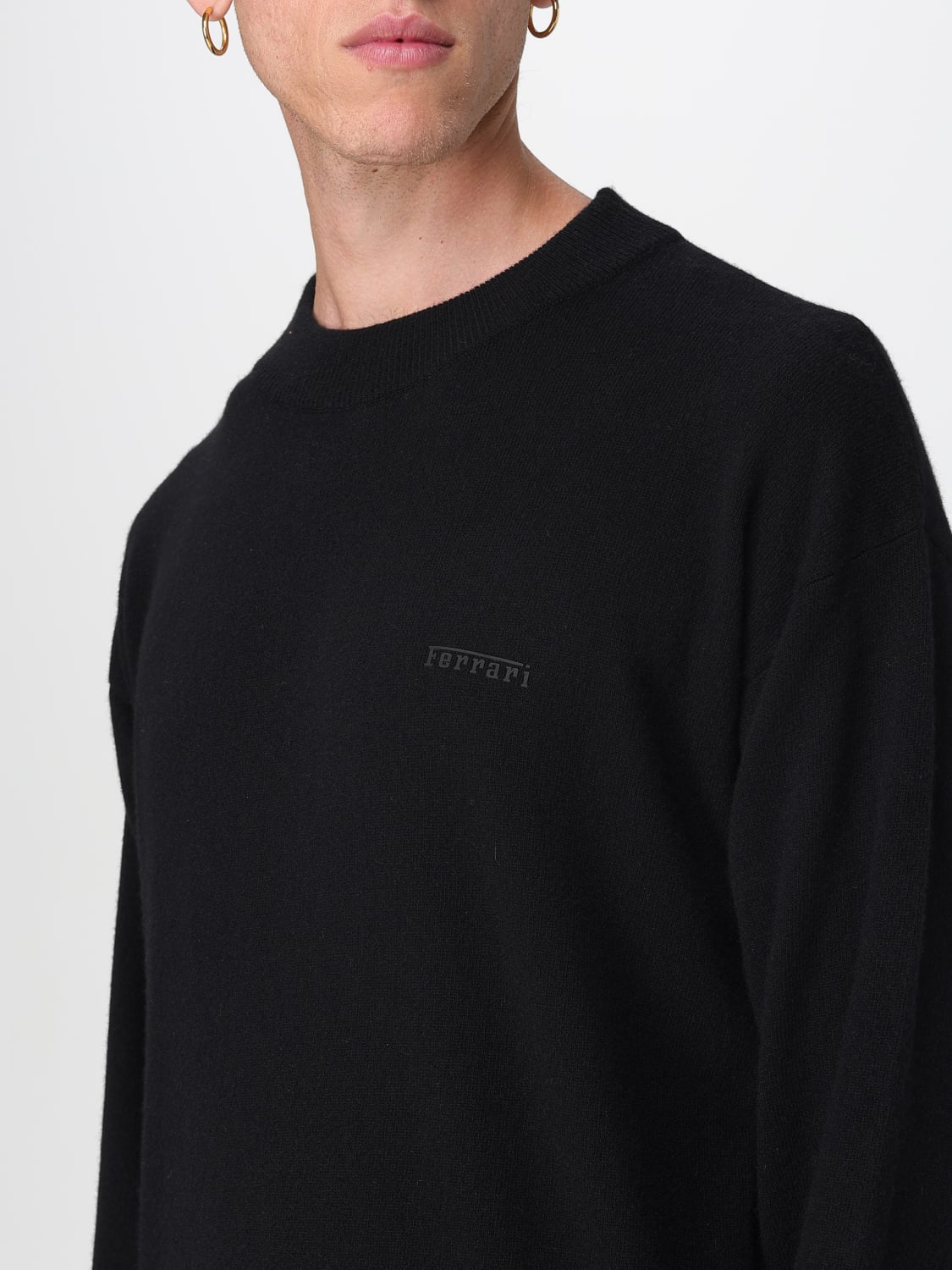 FERRARI SWEATER: Sweater men Ferrari, Black - Img 3