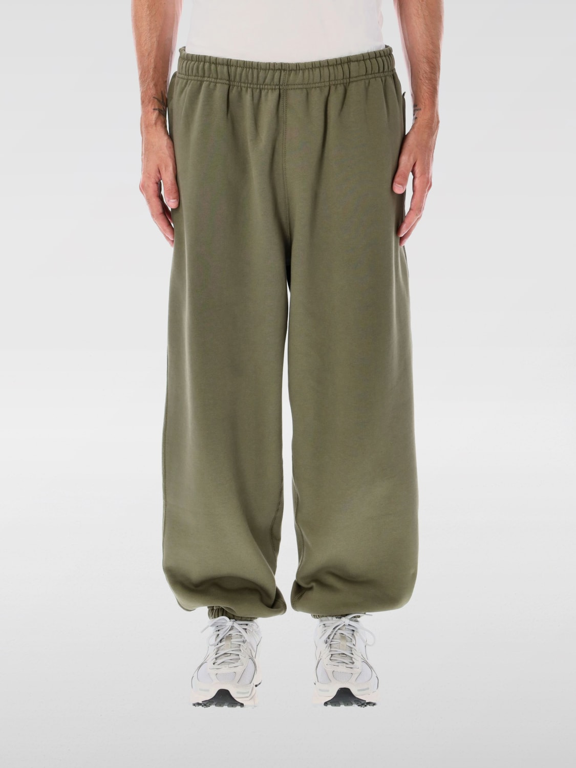 NIKE PANTS: Sweat men Nike, Olive - Img 1