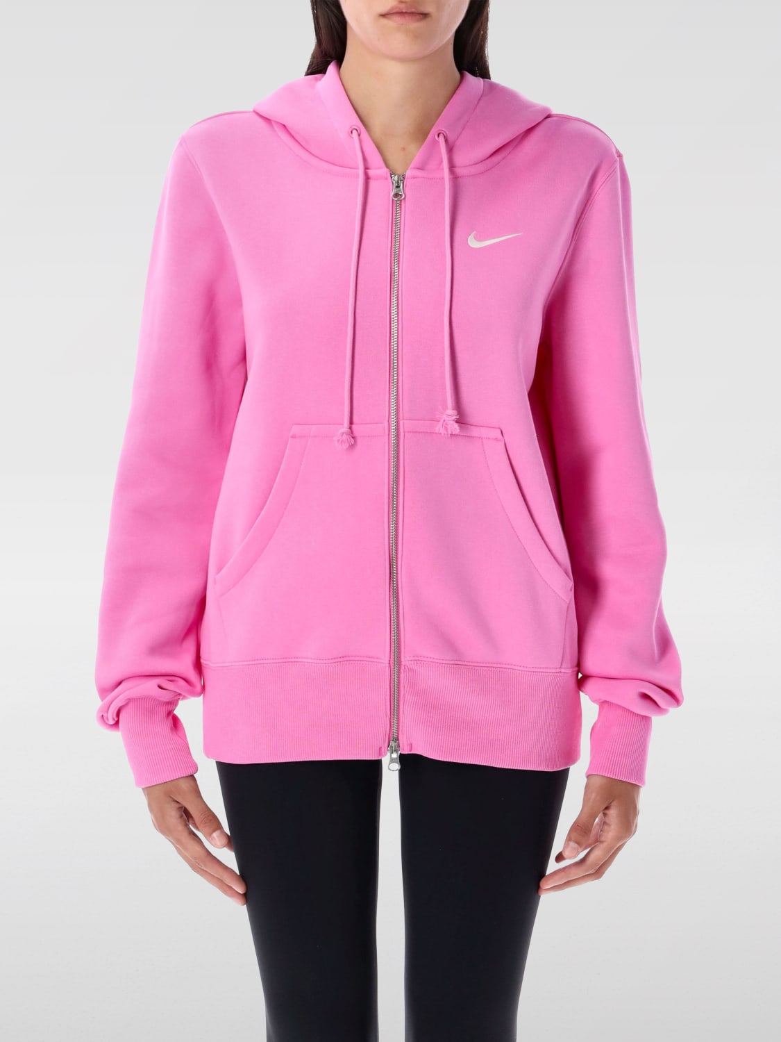 NIKE SWEATSHIRT: Sweatshirt woman Nike, Pink - Img 1