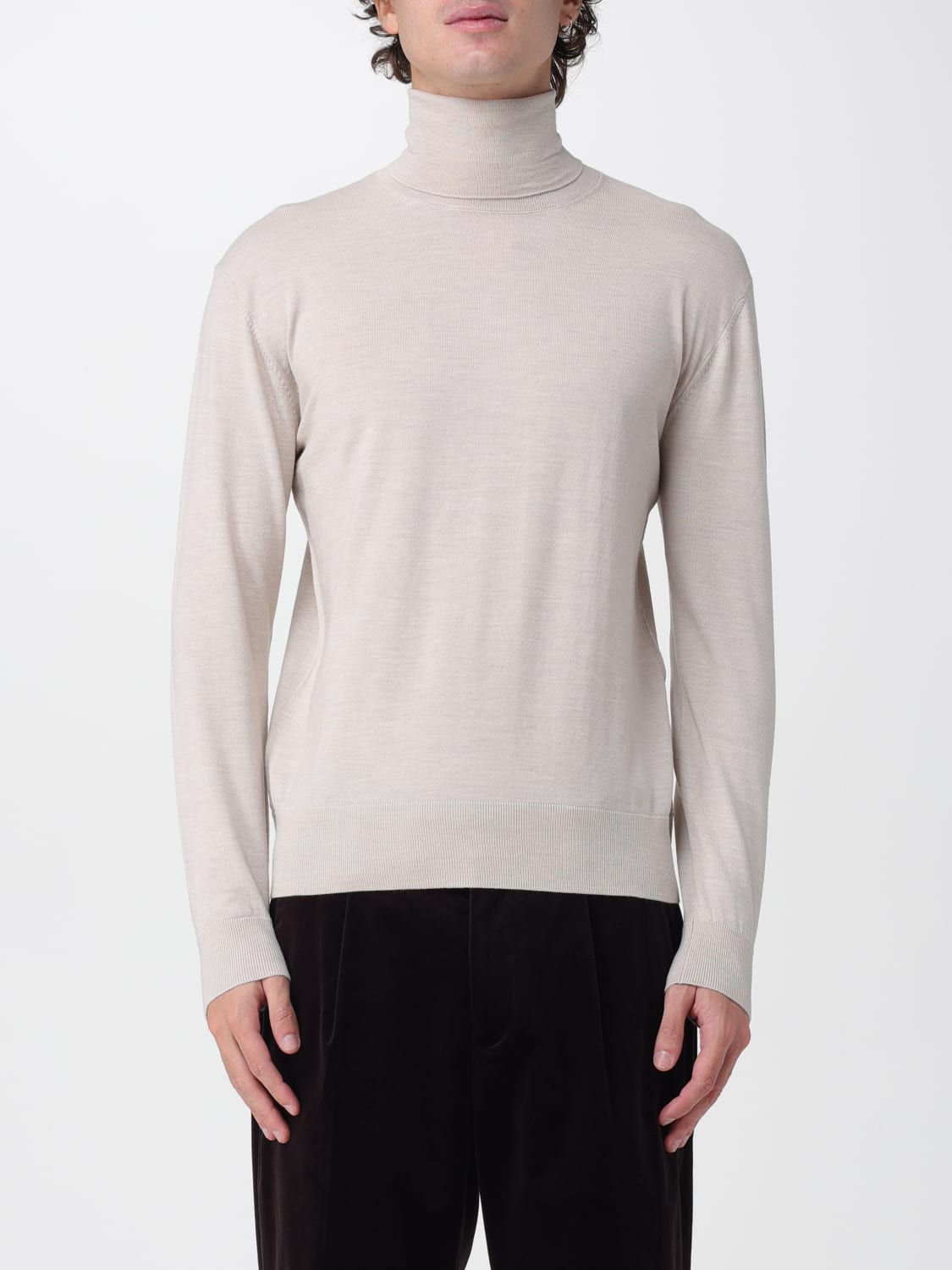 PAOLO PECORA PULLOVER: Pullover herren Paolo Pecora, Beige - Img 1