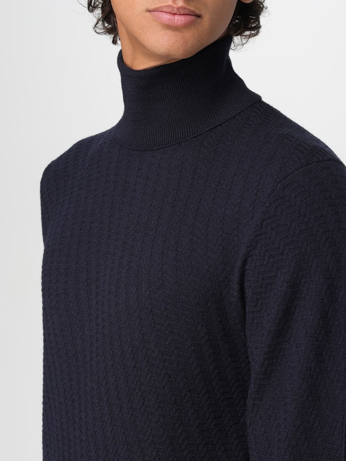 PAOLO PECORA PULLOVER: Pullover herren Paolo Pecora, Blau - Img 3