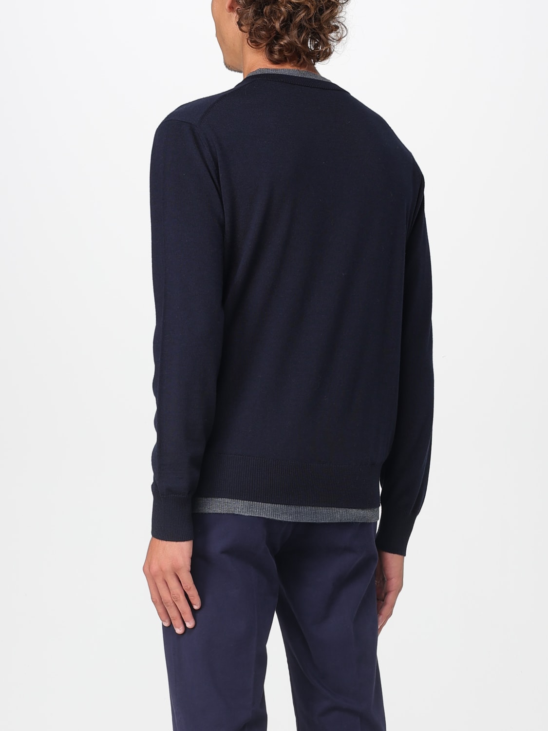 PAOLO PECORA PULLOVER: Pullover herren Paolo Pecora, Blau - Img 2