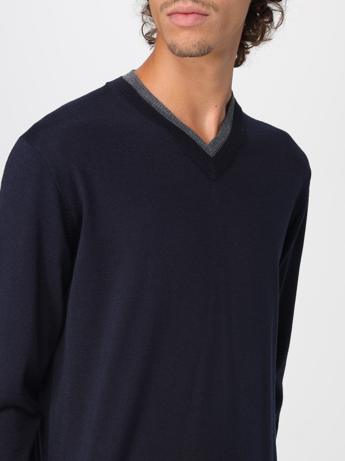 PAOLO PECORA PULLOVER: Pullover herren Paolo Pecora, Blau - Img 3