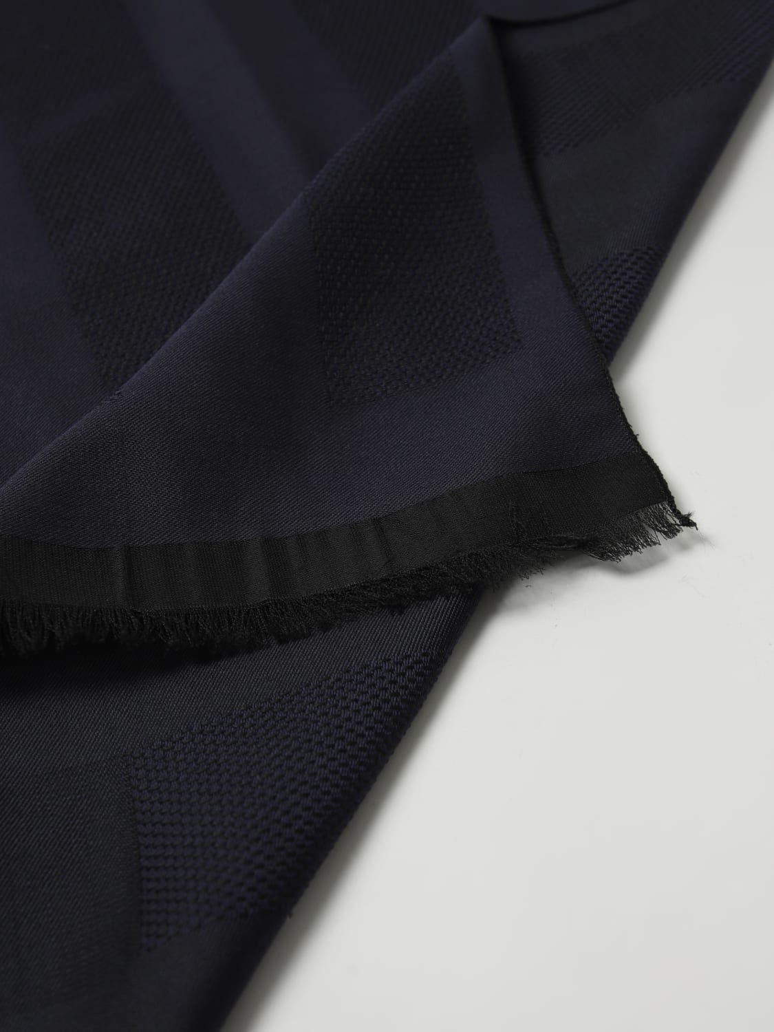 PAOLO PECORA SCARF: Scarf men Paolo Pecora, Blue - Img 3