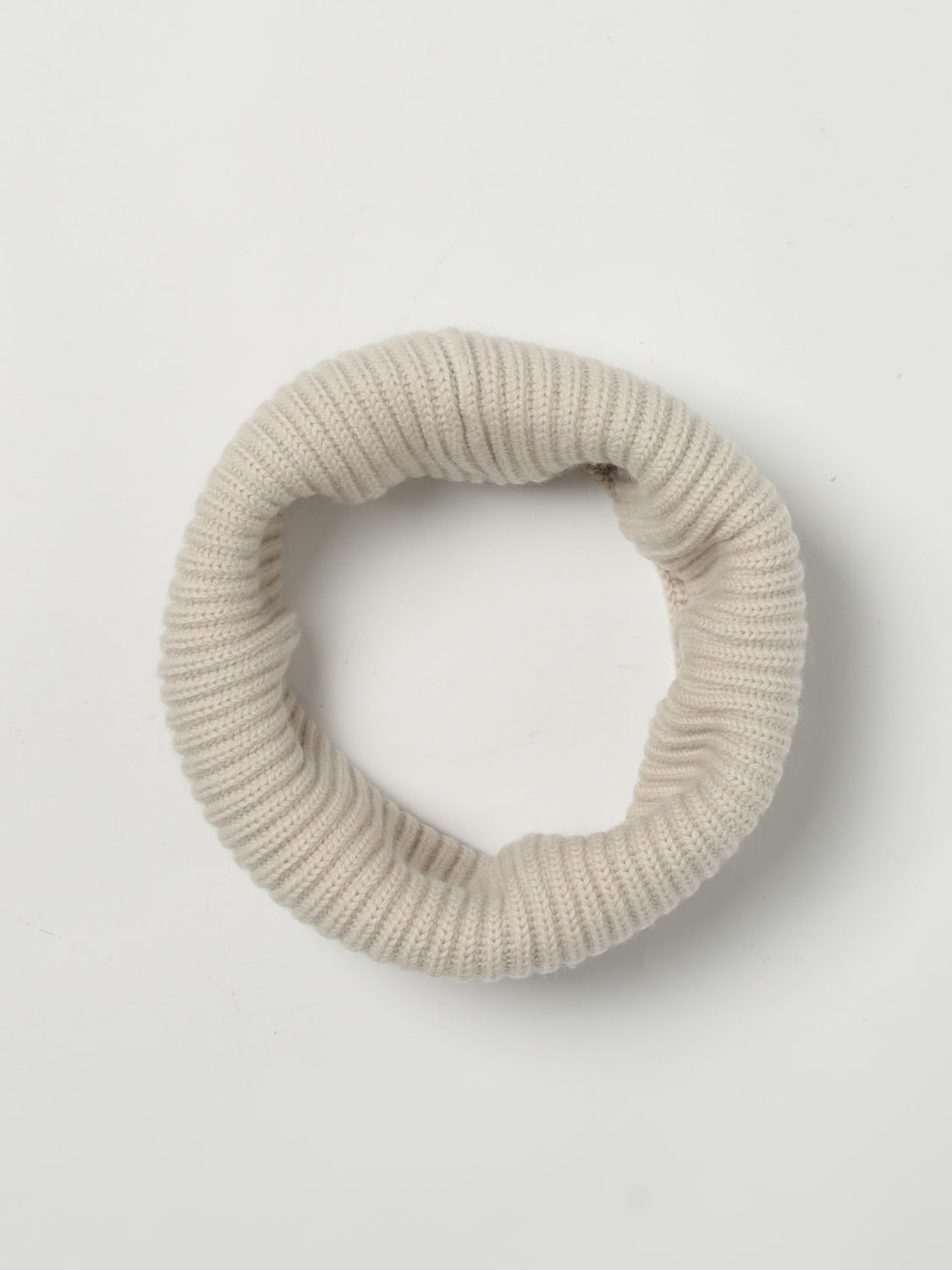 PAOLO PECORA スカーフ: スカーフ メンズ Paolo Pecora, イエロークリーム - Img 2