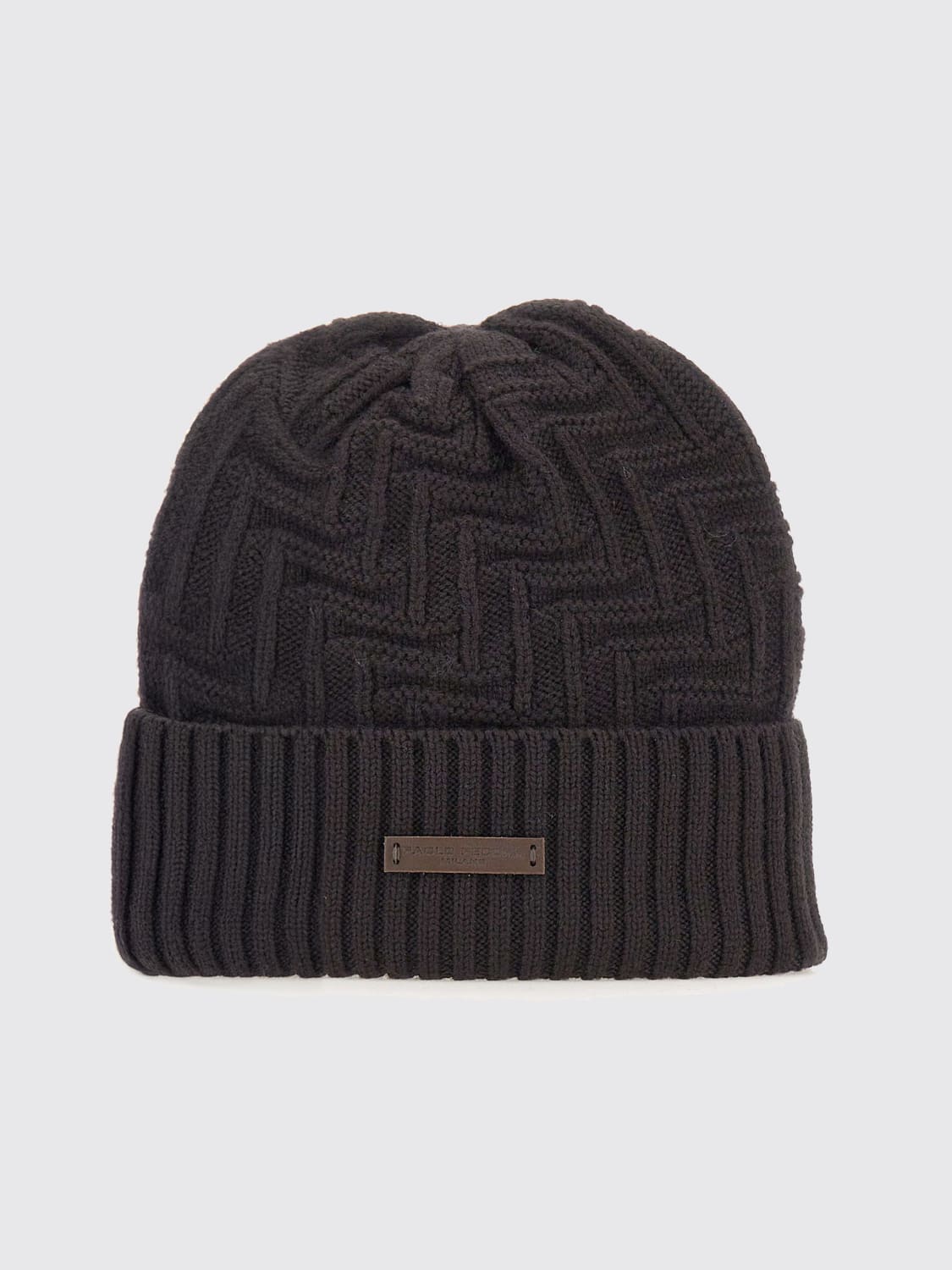 PAOLO PECORA HAT: Hat men Paolo Pecora, Brown - Img 1