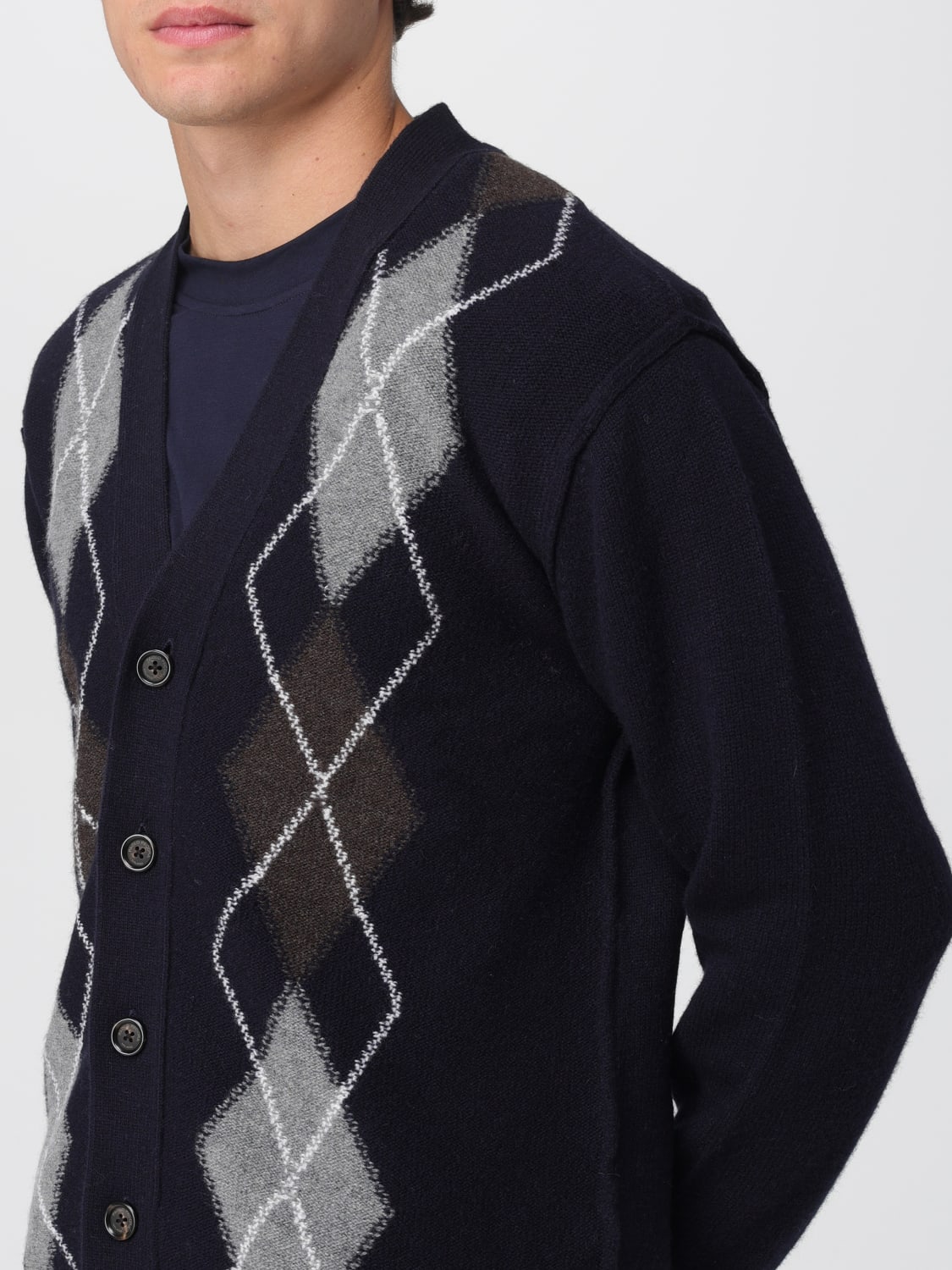 PAOLO PECORA PULLOVER: Pullover herren Paolo Pecora, Blau - Img 4