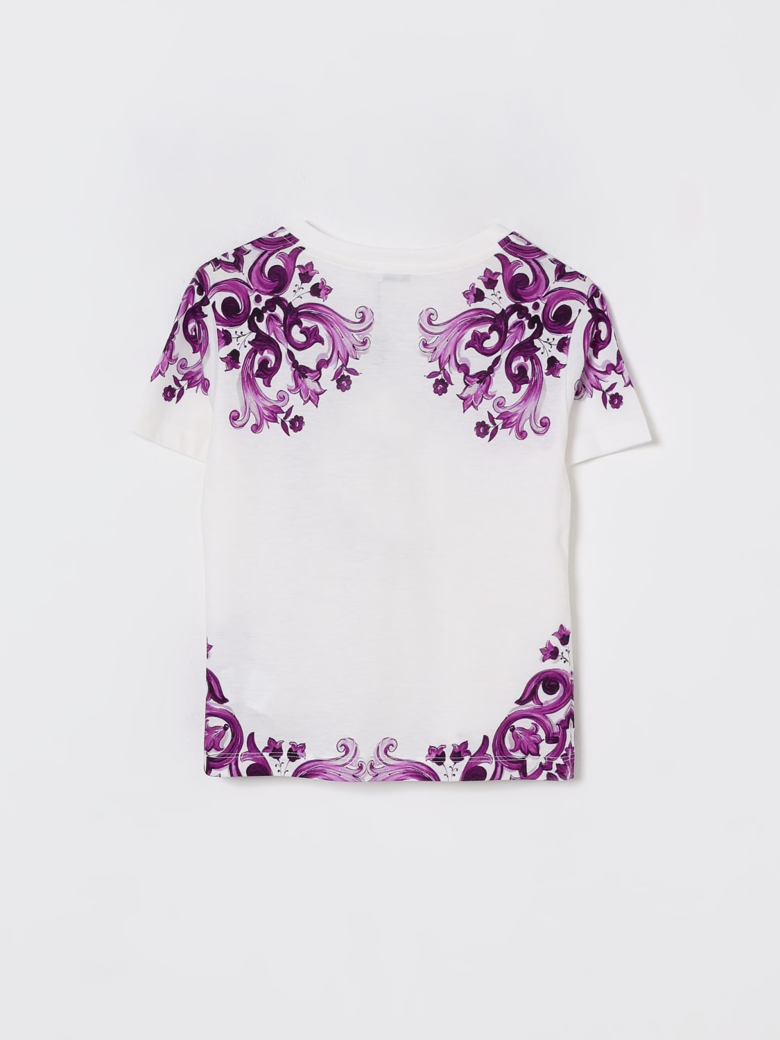 DOLCE & GABBANA T-SHIRT: T-shirt enfant Dolce & Gabbana, Violet - Img 2
