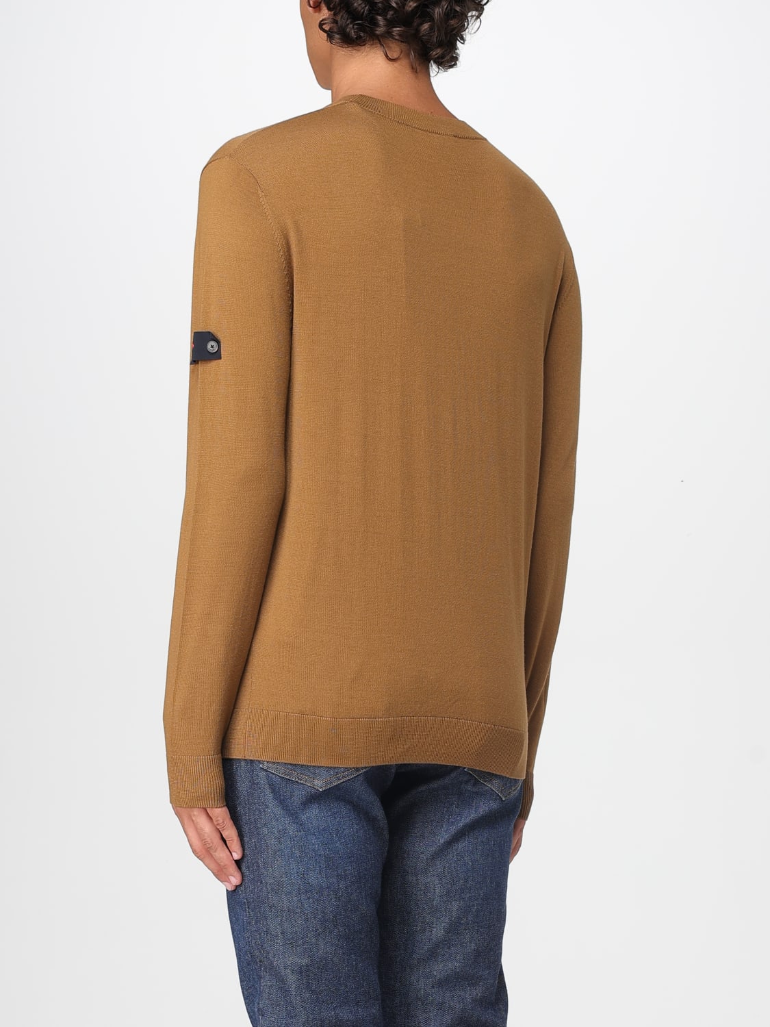 PEUTEREY MAGLIA: Pullover basic Peuterey in lana , Tabacco - Img 2