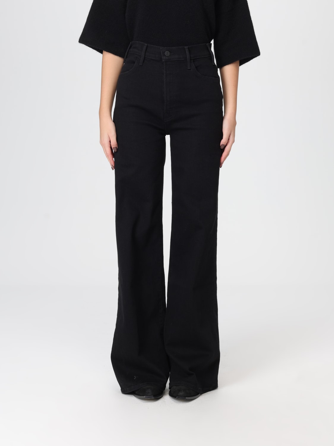 MOTHER JEANS: Jeans femme Mother, Noir - Img 1