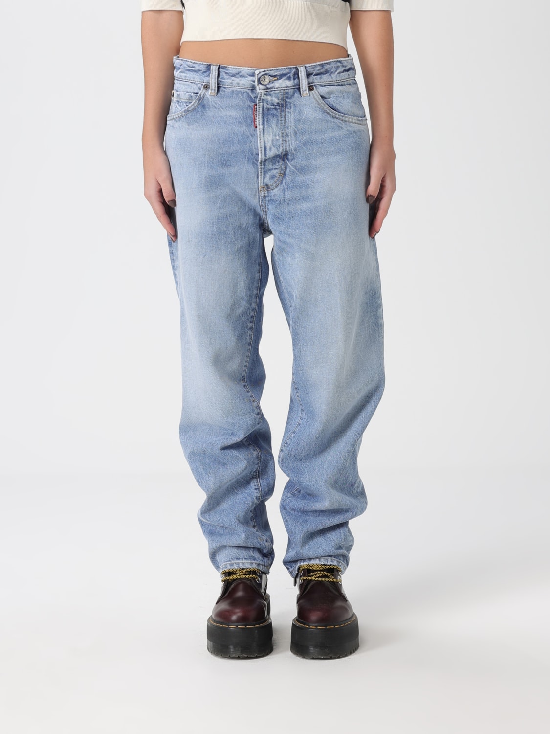 DSQUARED2 VAQUEROS: Vaquero mujer Dsquared2, Denim - Img 1