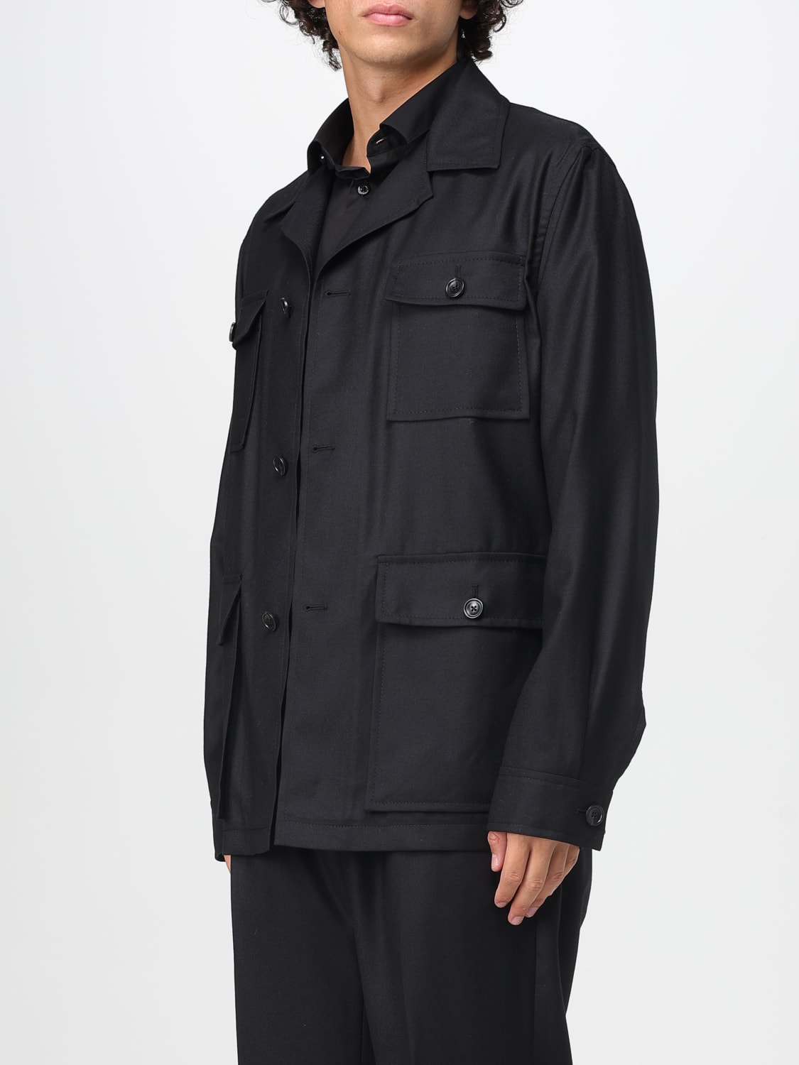 TAGLIATORE JACKET: Jacket men Tagliatore, Black - Img 3