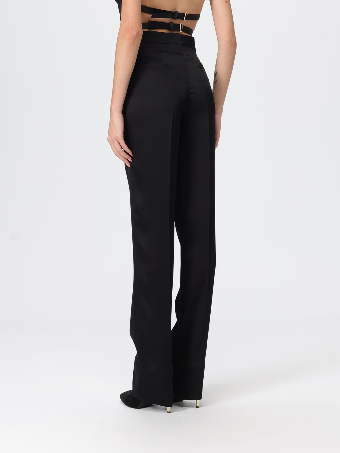 ELISABETTA FRANCHI PANTALONES: Pantalón mujer Elisabetta Franchi, Negro - Img 2