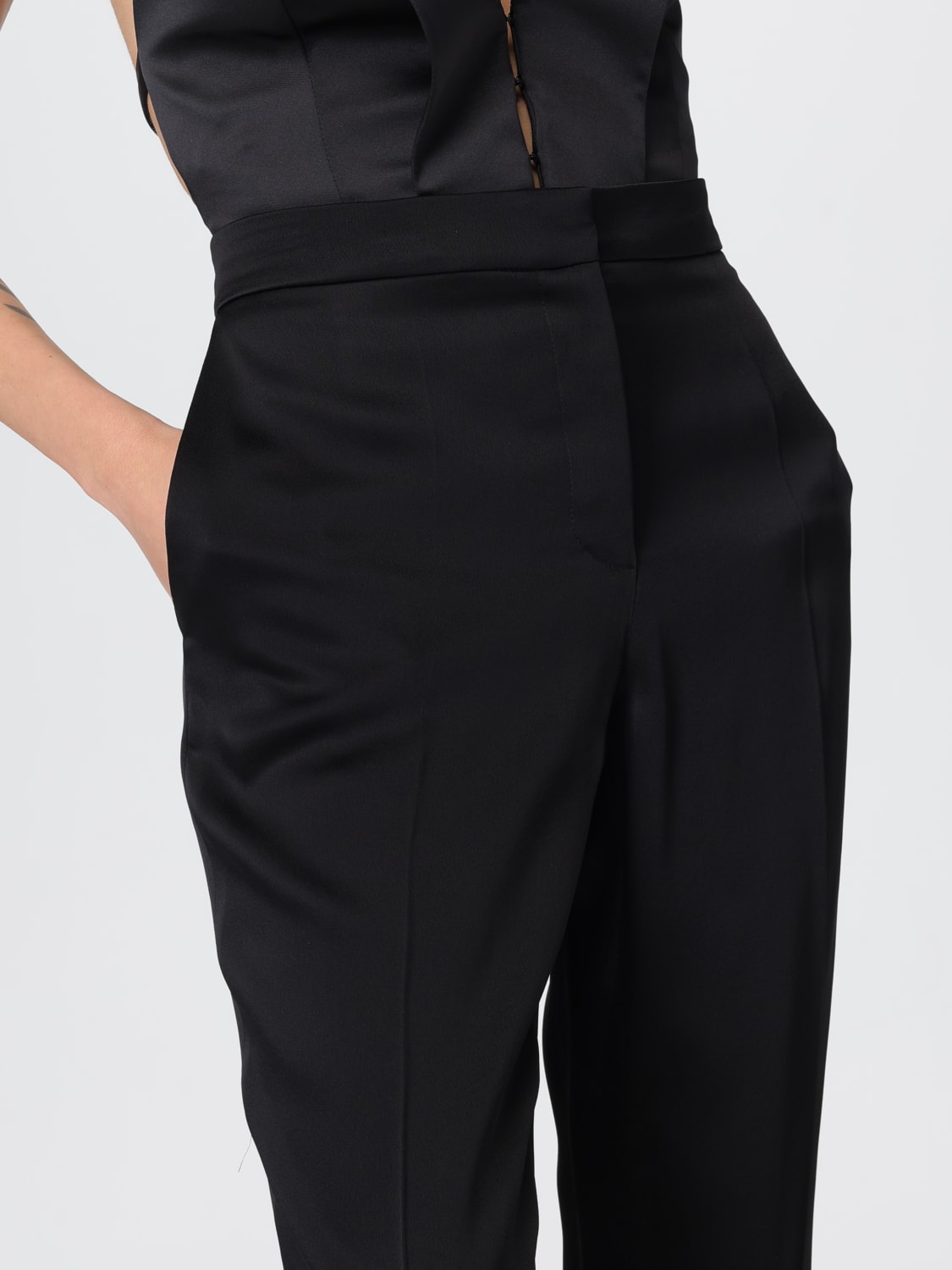 ELISABETTA FRANCHI PANTALONES: Pantalón mujer Elisabetta Franchi, Negro - Img 3