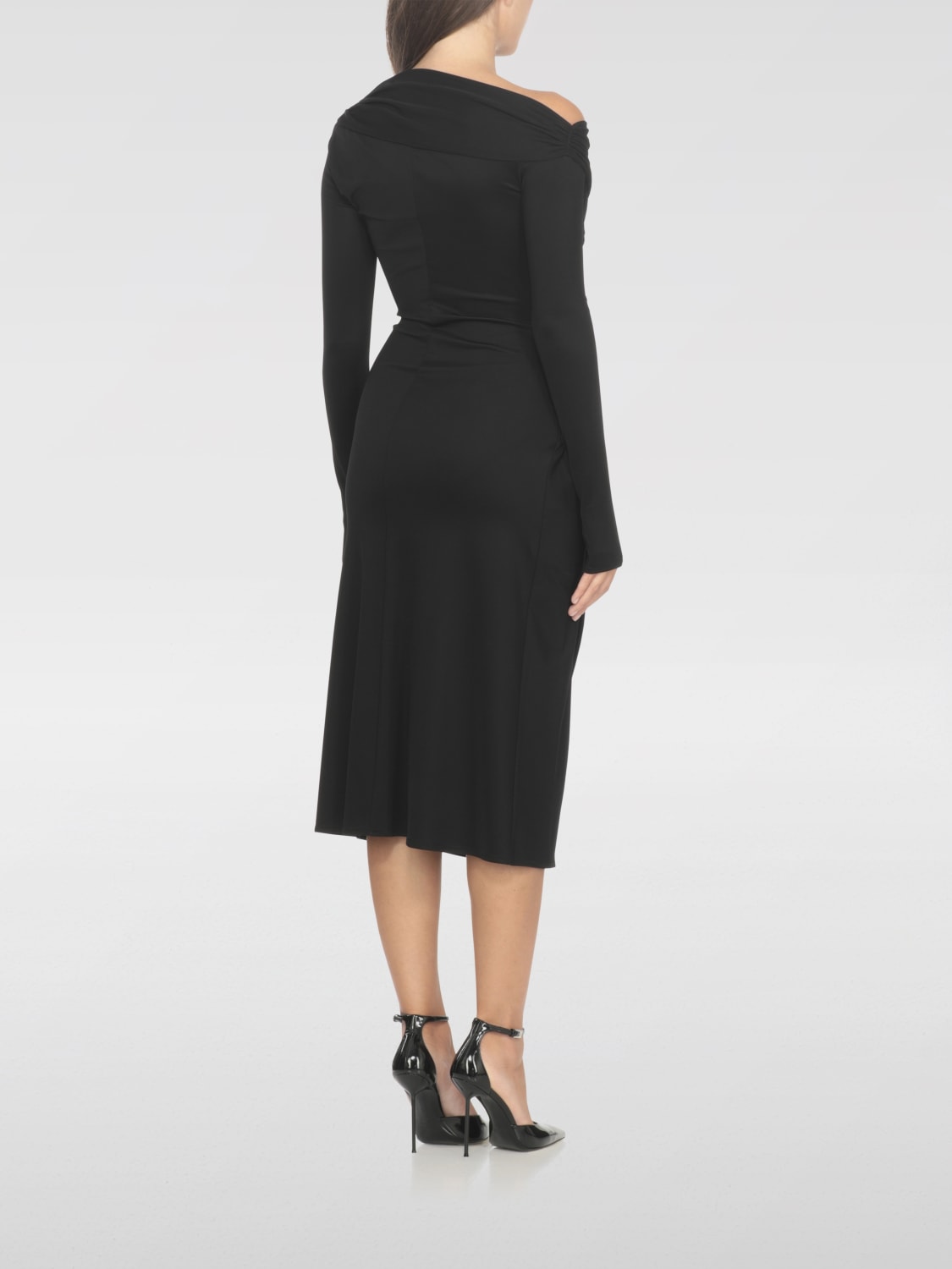 ELISABETTA FRANCHI DRESS: Dress woman Elisabetta Franchi, Black - Img 2