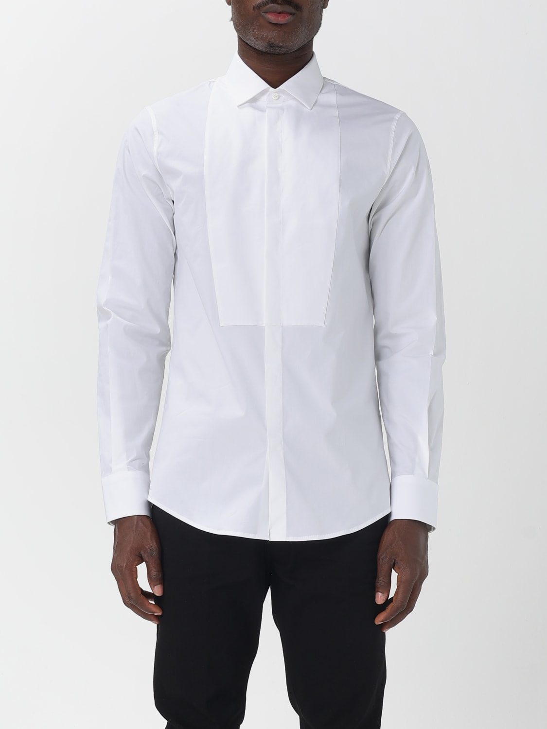 DSQUARED2 CAMICIA: Camicia Dsquared2 in cotone , Bianco - Img 1