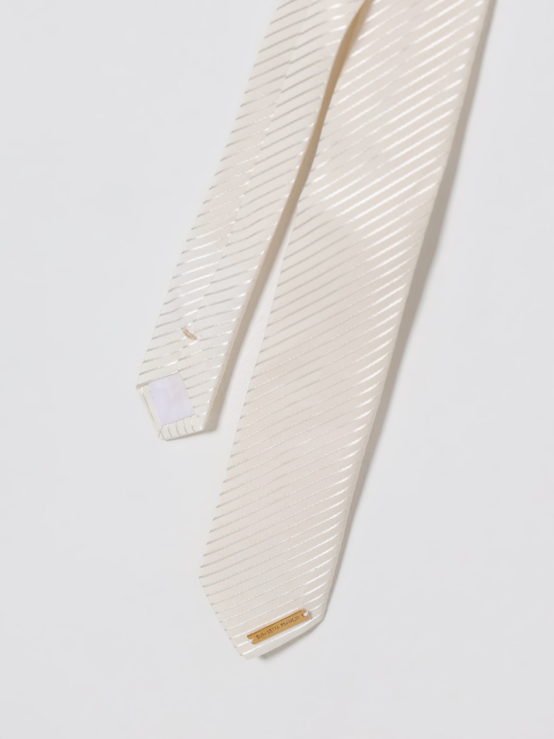 ELISABETTA FRANCHI TIE: Tie woman Elisabetta Franchi, White - Img 2