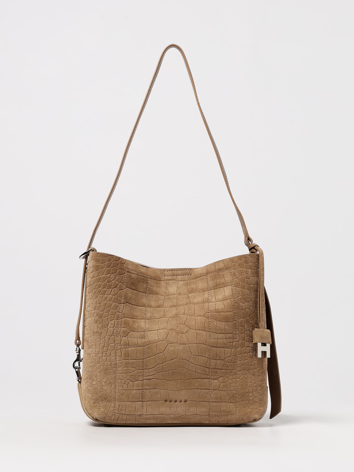 HOGAN SCHULTERTASCHE: Handtasche damen Hogan, Camel - Img 1