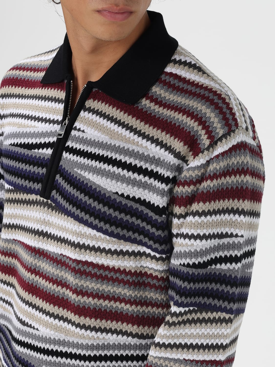 MISSONI POLO: Polo herren Missoni, Weiß - Img 5