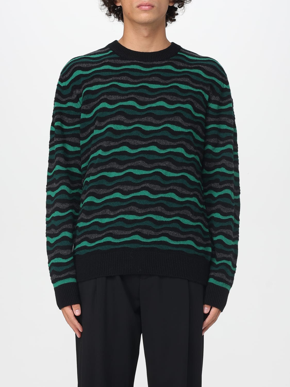 MISSONI SWEATER: Sweater men Missoni, Green - Img 1